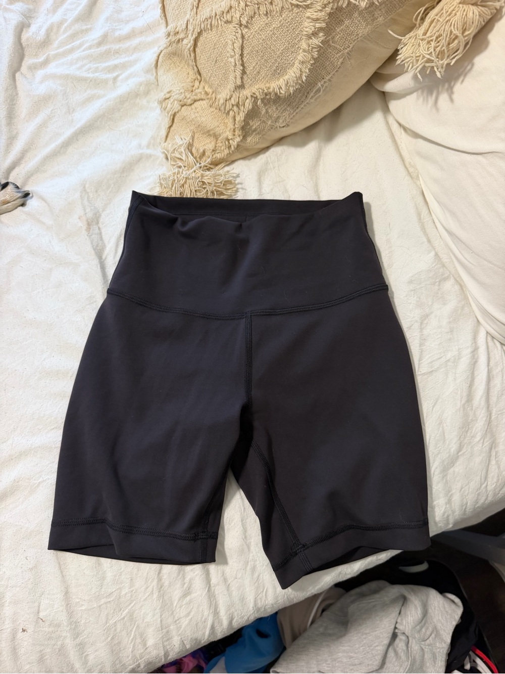 lululemon athletica Black High-Waist Bike Shorts
